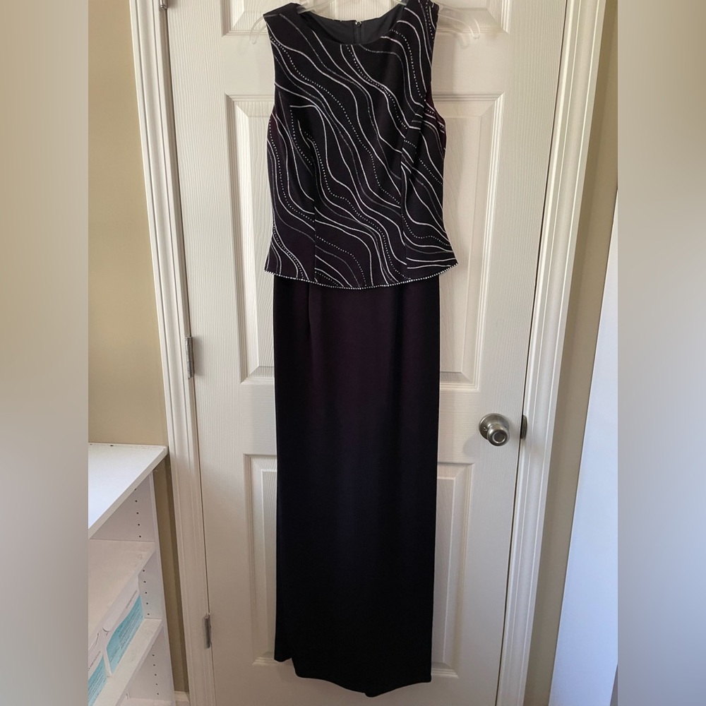 Black with patterned top formal